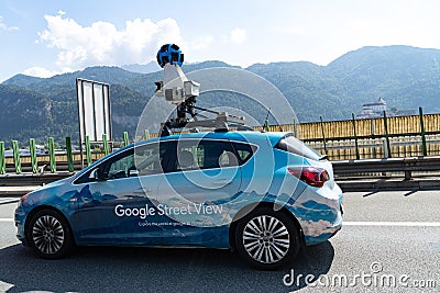 Google Street View Car Editorial Stock Photo