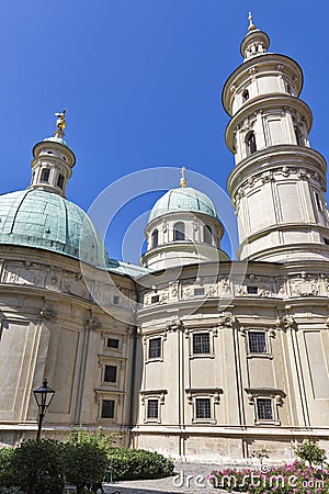 Graz St. Catherine church, Austria Stock Photo