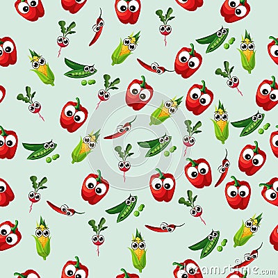 Grean peas pod Vector Illustration