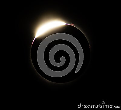 Great American Eclipse 2017 Stock Photo