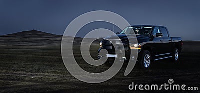 The great American pickup truck Stock Photo