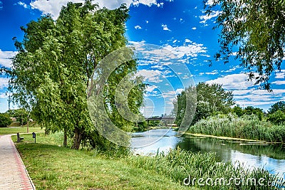 Great Backa Canal Stock Photo