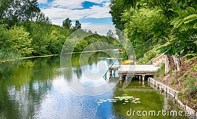 Great Backa Canal Stock Photo