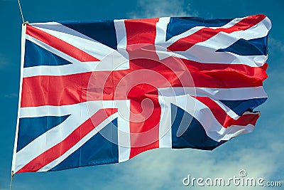 Great Britain flag Stock Photo