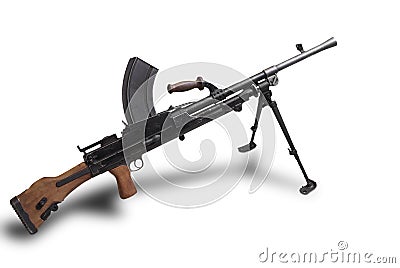 Great Britain machine gun Bren Stock Photo