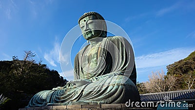 Great buddha of kamakura in japan Stock Photo