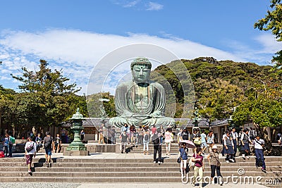 Great Buddha - Kamakura, Japan Editorial Stock Photo