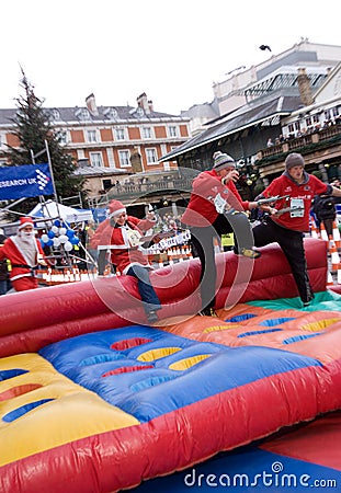 The great christmas pudding race Editorial Stock Photo