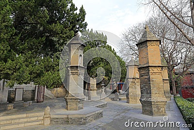 Buddhism tomb of the great ciensi temple, adobe rgb Stock Photo