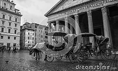 The great city of Rome Editorial Stock Photo
