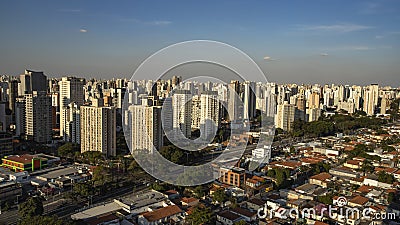 Great city of the world, Itaim Bibi neighborhood, city of SÃ£o Paulo, Brazil Stock Photo