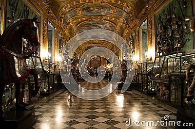 Italy: Turin royal palace Palazzo Reale Stock Photo