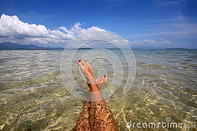 Great holiday full of relax Stock Photo