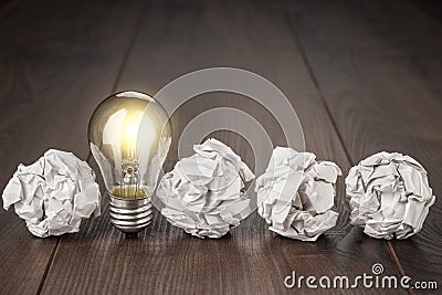 Great idea concept Stock Photo