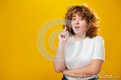 great idea obesity solution overweight body woman Stock Photo