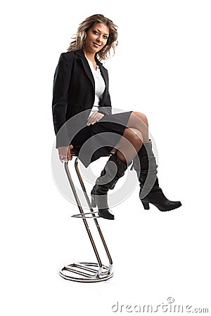 Great looking business woman Stock Photo