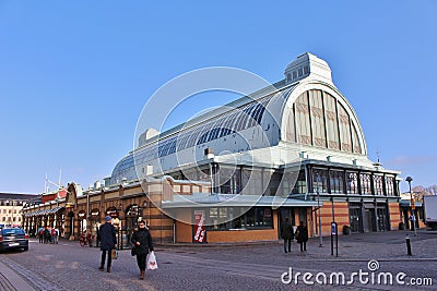 Great Market Hall in Gothenburg Editorial Stock Photo