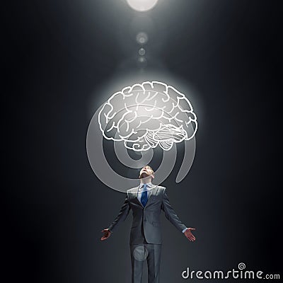 Great mental ability Stock Photo