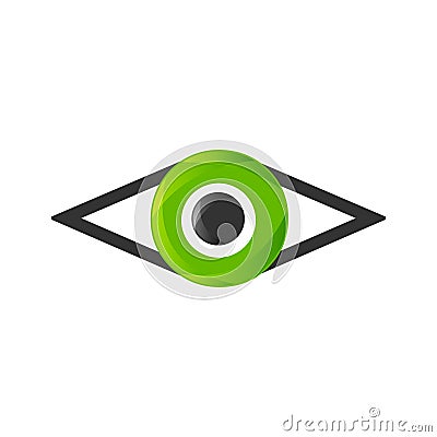 great modern Optical Lens Eyes Logo design vector for Ophthalmologist symbol Vector Illustration