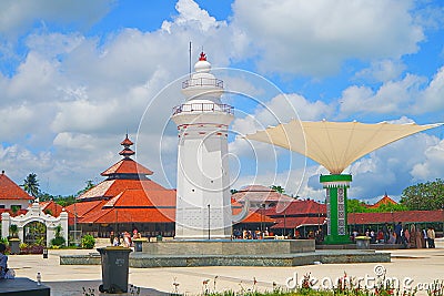 Banten Grand Mosque, Serang, Banten, Indonesia - Masjid Agung Banten Editorial Stock Photo