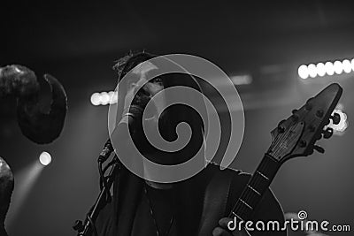 The Great Old Ones live concert 2017 metal Editorial Stock Photo