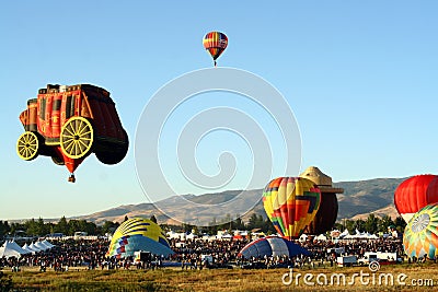 Great Reno Balloon Race Editorial Stock Photo