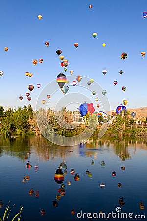 Great Reno Balloon Races Editorial Stock Photo