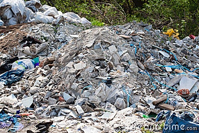 Great rubbish heap Stock Photo