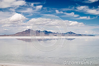 Great Salt Lake Stock Photo