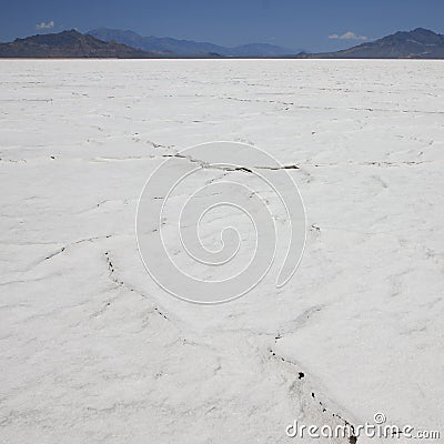 Great Salt Lake Desert. Utah, USA Stock Photo