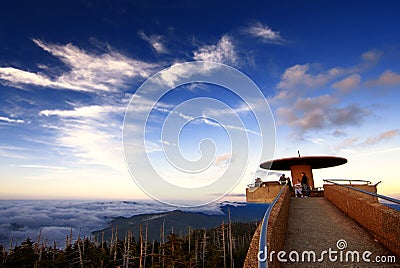 Great Smokey Mountains Editorial Stock Photo