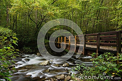 Great Smoky Mountains national park Stock Photo