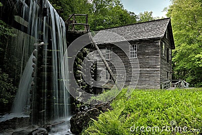 Great Smoky Mountains National Park Mingus Mill Stock Photo