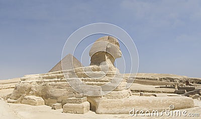 Great Sphinx of Giza Stock Photo