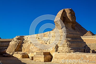 The Great Sphinx of Giza, Cairo, Egypt. Stock Photo