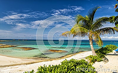 Great Stirrup Cay beach Stock Photo