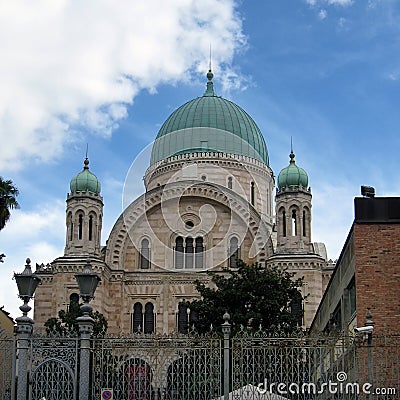 Great synagogue for florence Stock Photo