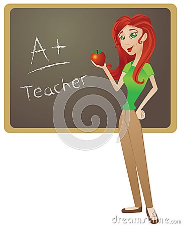 Great Teacher Stock Photo