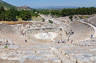 Great Theatre of Ephesus, Turkey Editorial Stock Photo