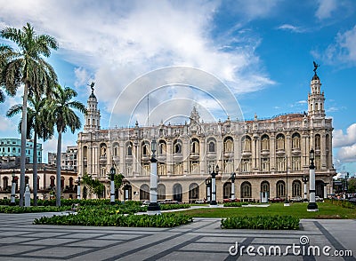 Great Theatre - Havana, Cuba Stock Photo