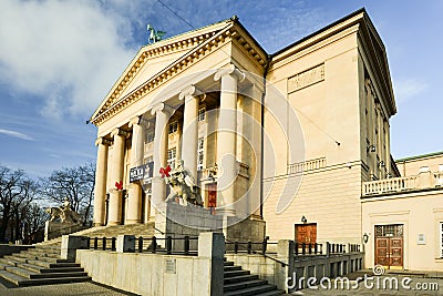 Great Theatre, Poznan Editorial Stock Photo