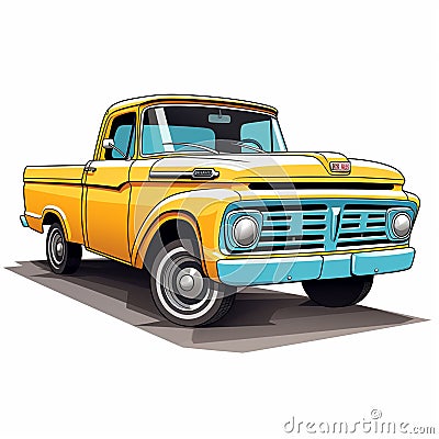 Great Truck Iconic Vehicle Stock Photo