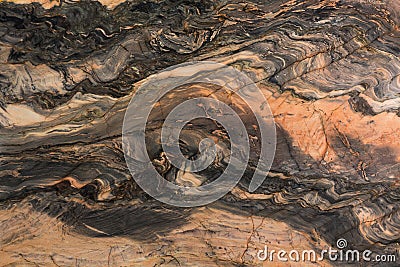 Great unique granite texture in admirable colors. Stock Photo