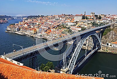 Great view of Porto Editorial Stock Photo