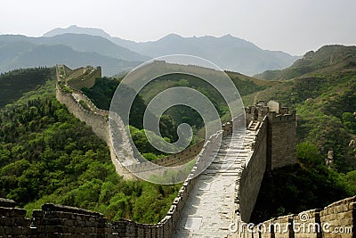 The Great Wall of China Stock Photo