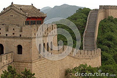 The Great Wall of China Stock Photo