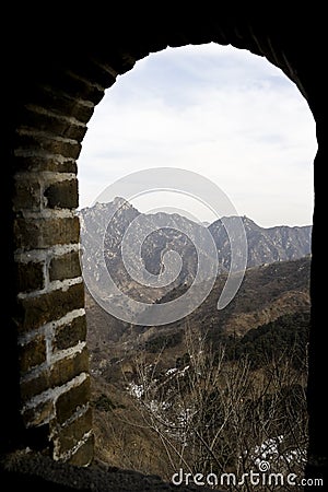 Great Wall of China Stock Photo