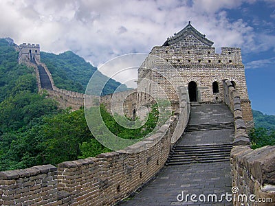 The Great Wall of China Stock Photo