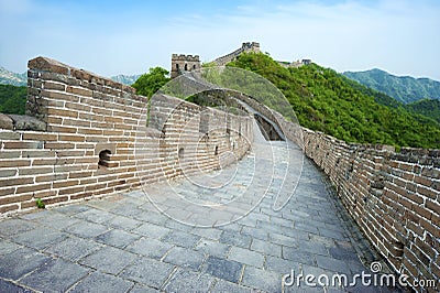 The Great Wall of China Stock Photo