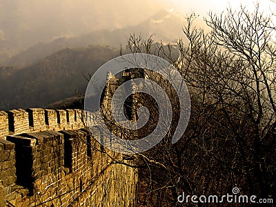 Great Wall of China Stock Photo